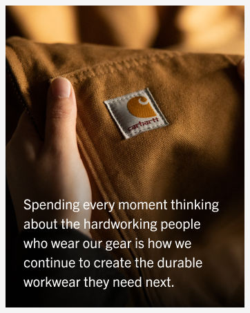 Carhartt.