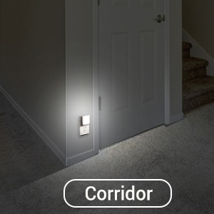 Night light plug into wall，night light in corridor