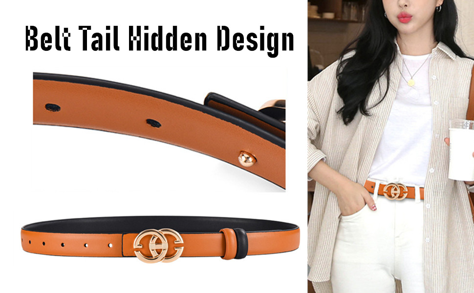 belt tail hidden