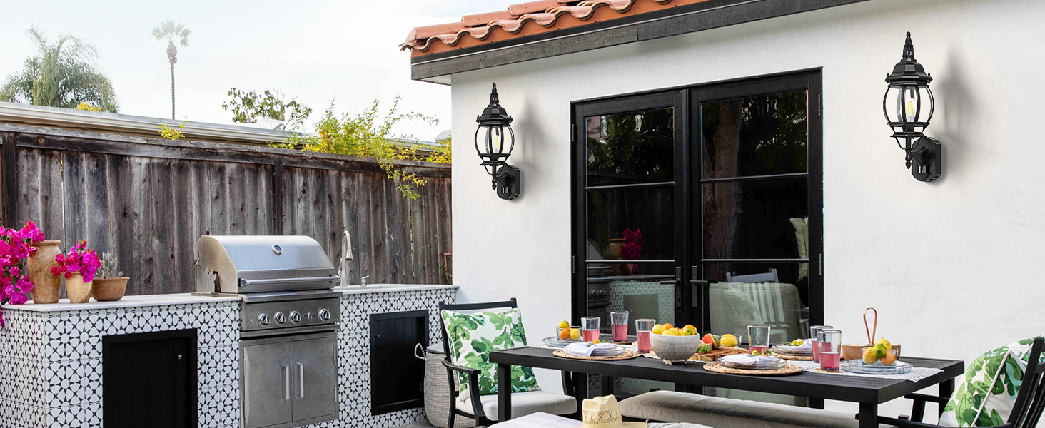 New Released Motion Sensor Outdoor Light - Larger Size - Updated Motion Sensor