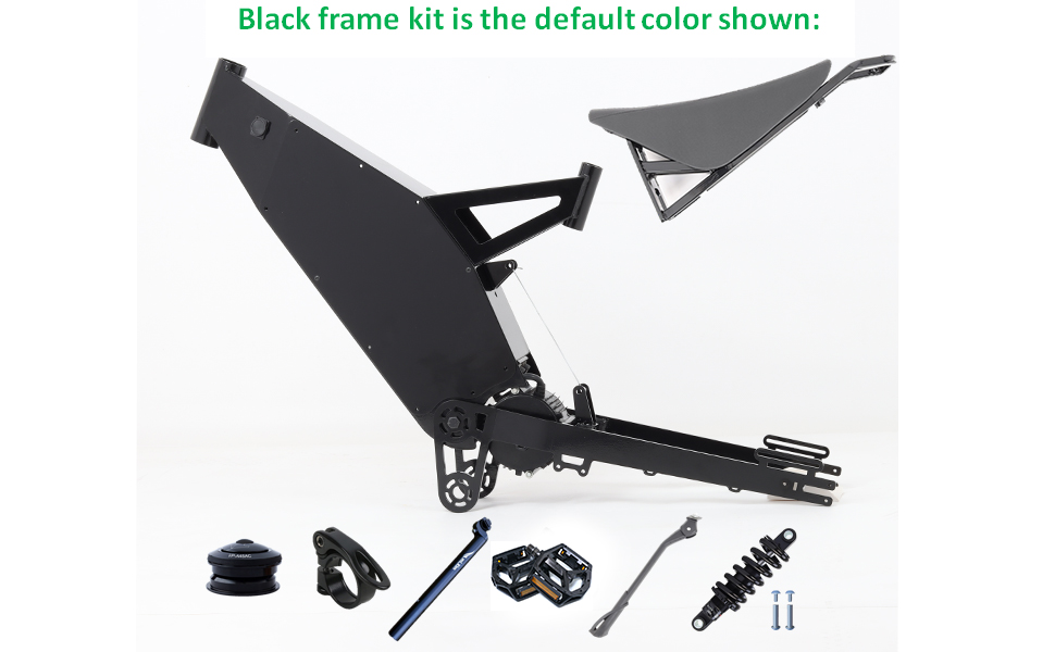 KEYU F4 Enduro ebike frame kit