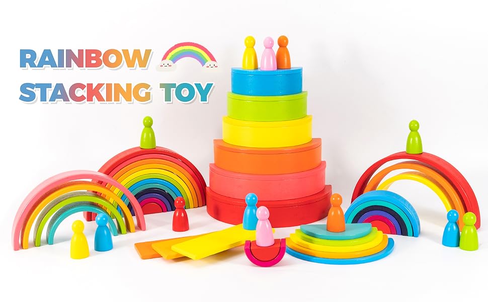 rainbow stacker