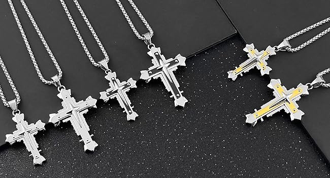 cross necklace for men