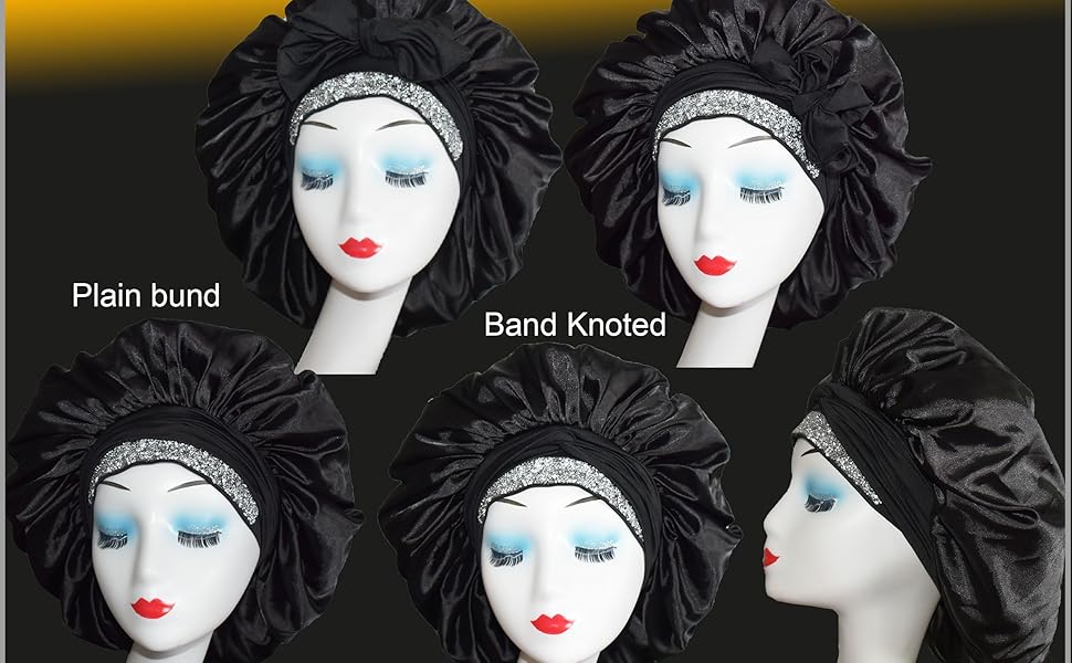 Silk bonnet, bling bonnet, hair bonnet, satin bonnet, bonnet for curly hair, tie bonnet, bonet
