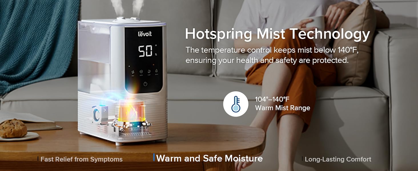 warm mist humidifier