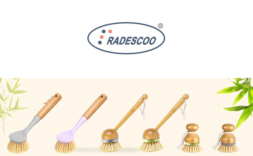 RADESCOO Dish scrub brush