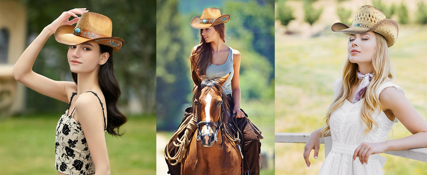 cowboy straw hat men,cowgirl hat for women,cowgirl hats straw,cowgirl hats women straw