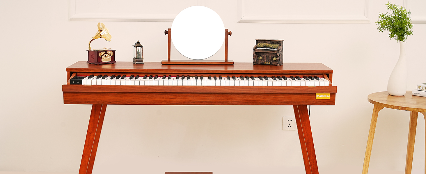 SHEIRIN digital piano 88 keys weighted keyboard electric