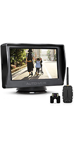 AUTO-VOX W10 バックカメラ・モニターセット Amazon.co.jp: AUTO-VOX W10 デジタルバックカメラモニター