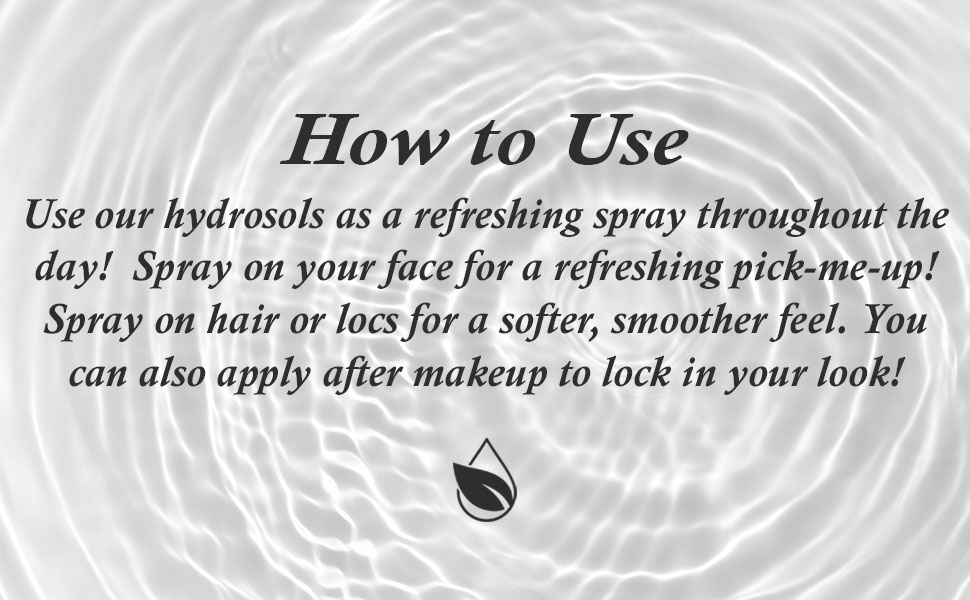 how to use opo hydrosol organic pure oil