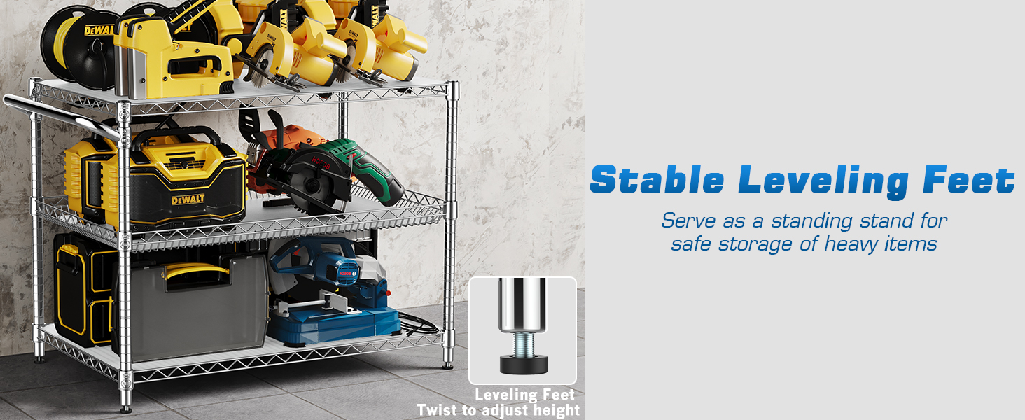 3 tier rolling cart