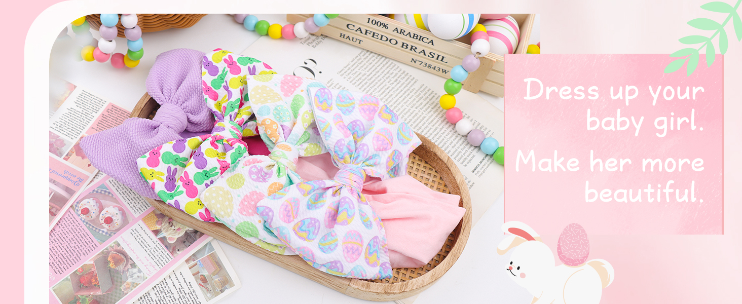 easter bows for girls