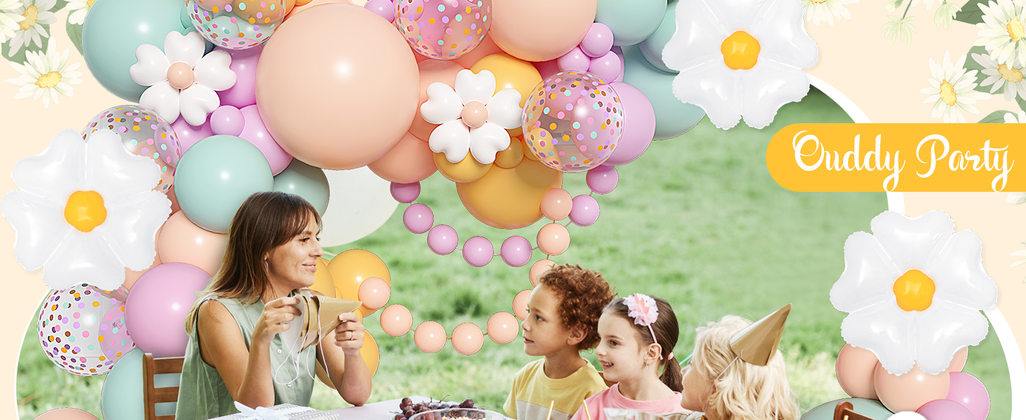 daisy balloons