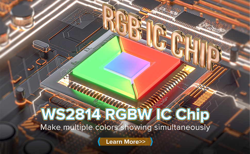 Amazon.com: BTF-LIGHTING WS2814 IC RGBW RGB+Warm White (Similar WS2812B ...