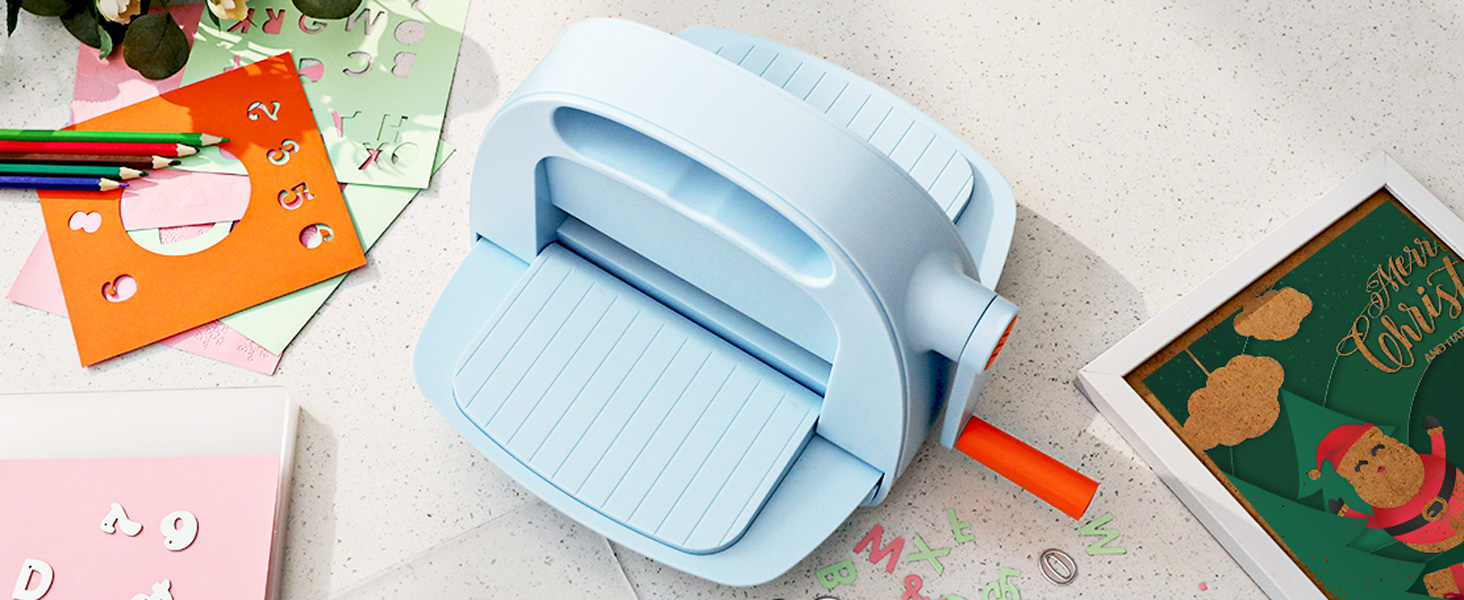 OFFNOVA Die Cutting and Embossing Machine, 6" Opening, for