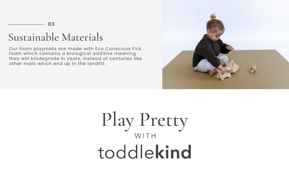 toddlekind classic playmat camel