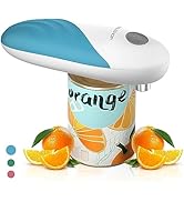 HAUSHOF Auto Electric Can Opener with Battery, One Press to Open Any Size Can, Automatic, Hands F...