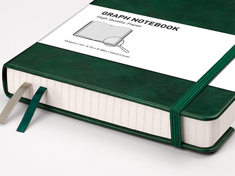 RETTACY Graph Paper Notebook A5 320 Pages Grid Notebook Thick Journal