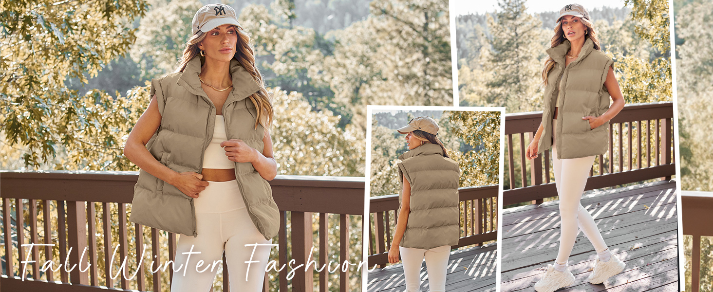 puffer vest women
