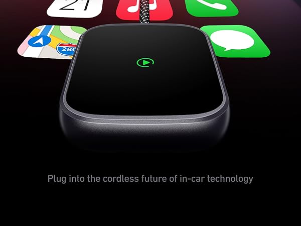 Amazon.com: Moosieslife 2 in 1 Wireless Carplay Adapter