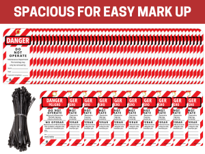 lockout tag out tags danger do not operate caution out of service safety inspection tags