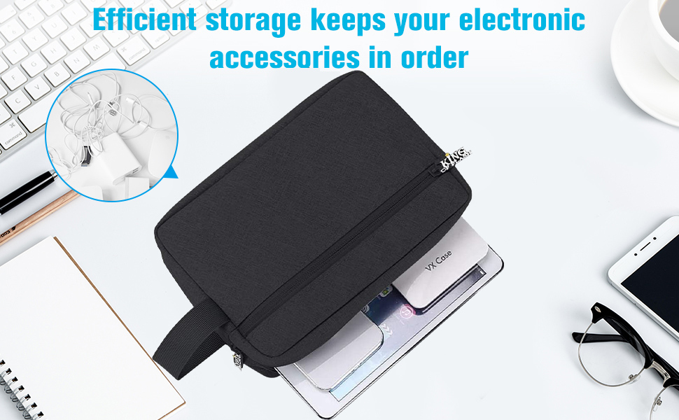 Cables gadgets carry on bags case travels padded storage store holder