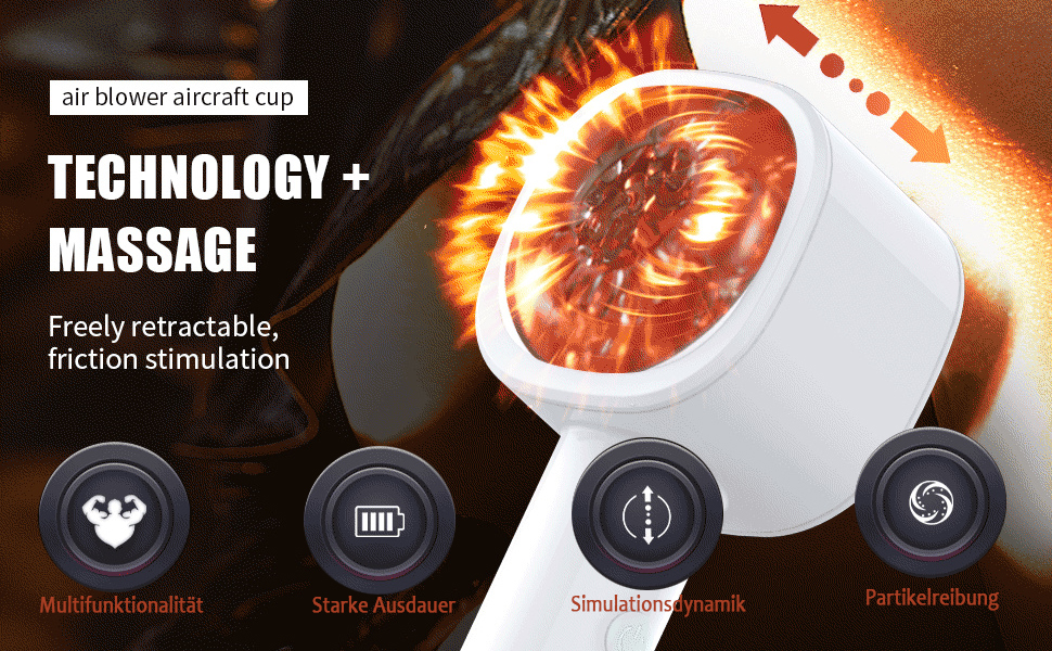 Elektrischer Masturbator Cup Mann Handfrei