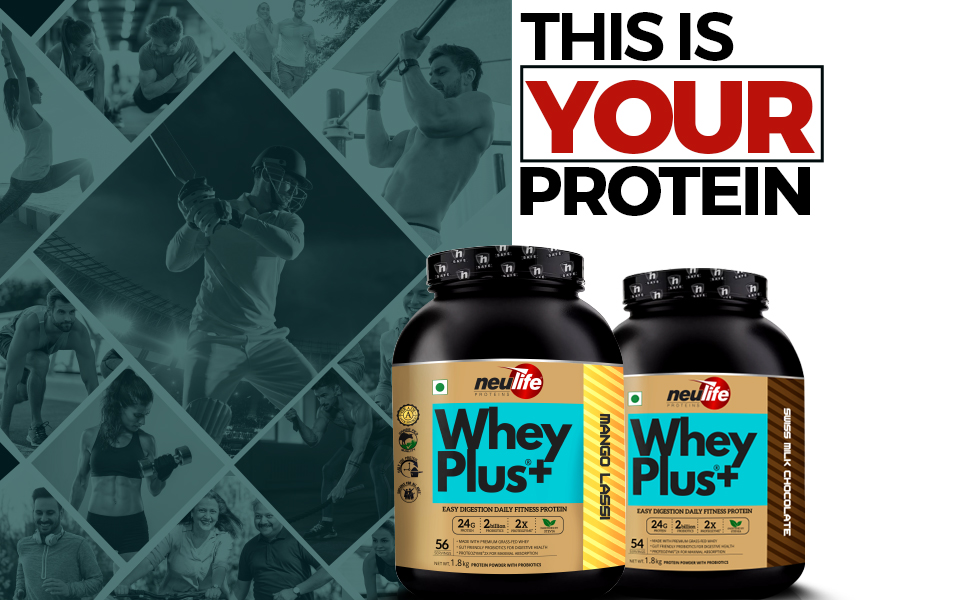 Neulife WHEYPLUS® Gutfriendly GrassFed Whey Protein Isolate Blend