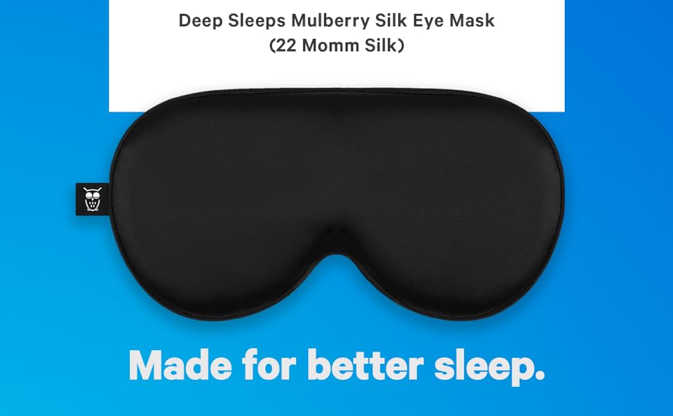 Deep Sleeps Mulberry Silk Eye Mask