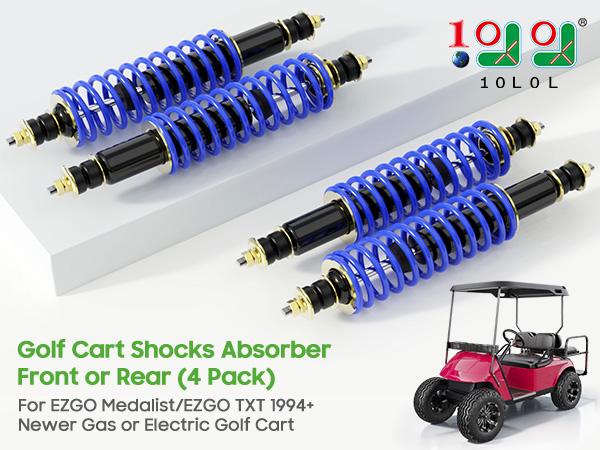 Amazon.com: 10L0L Golf Cart Shocks Absorber Front or Rear (4