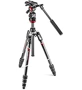 Manfrotto マンフロット MT055XPRO3 Manfrotto 055 Aluminum 3-Section Tripod Kit with 3-Way Head