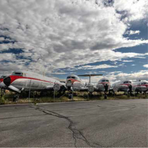 Old airplanes in Alaska