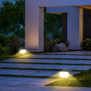 solar powered spot lights outdoor