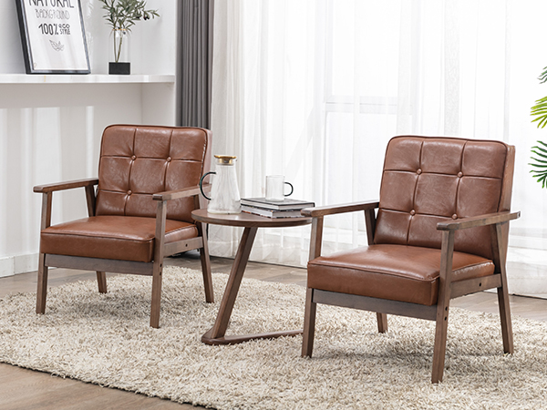 ジュン アクタス COMFY ARM CHAIR 1脚 Modern Accent Chair with