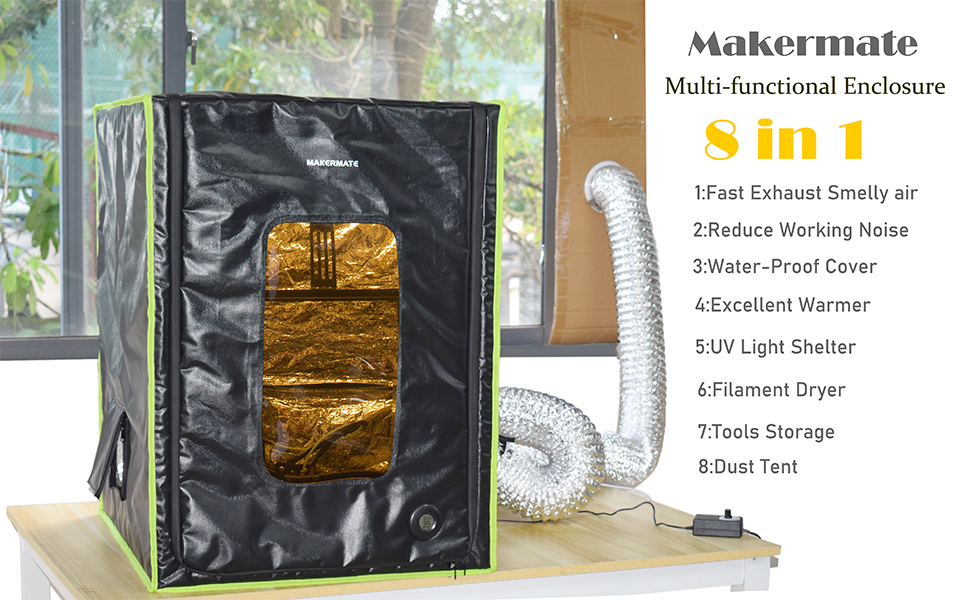 makermate 3d printer enclosure