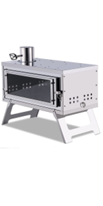 折りたたみ薪ストーブ