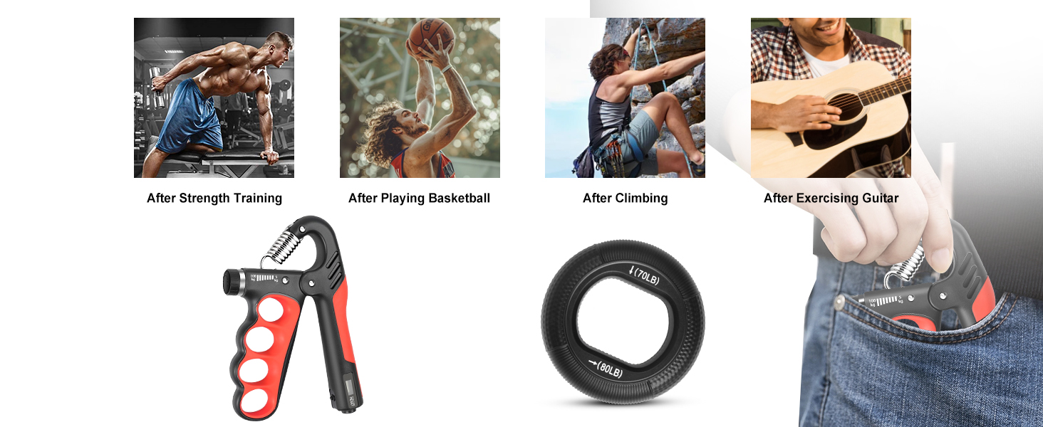 Grip strengthen trainer kit 