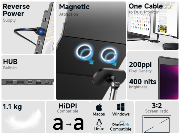 Amazon.com: JSAUX FlipGo Pro 13.5