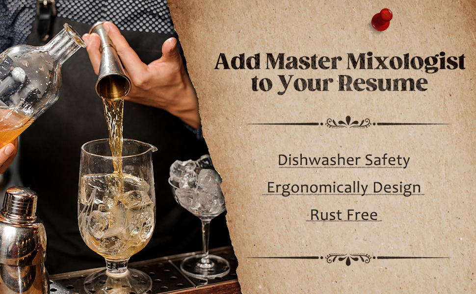 KITESSENSU Jigger for Bartending, Japanese Jigger 2 oz 1 oz with