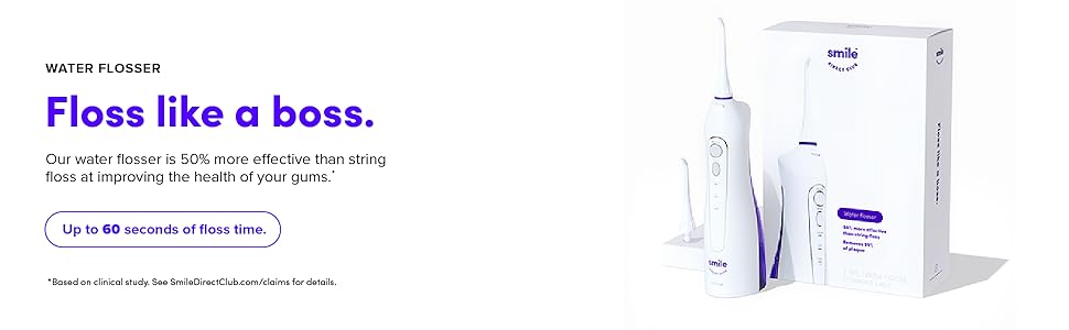 smile direct water pick, smiledirectclub flosser, smile direct club water flosser, water flosser