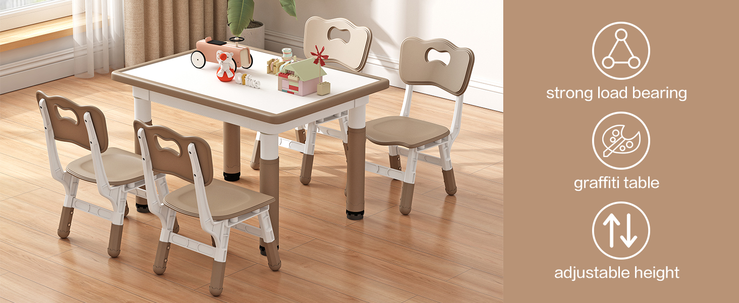 kids table and chairs