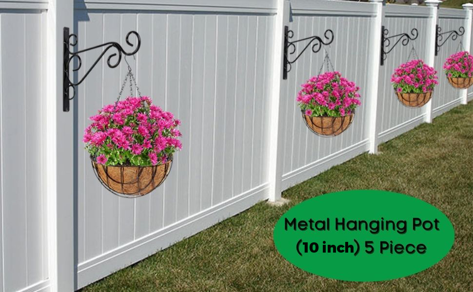 coir hanging planters