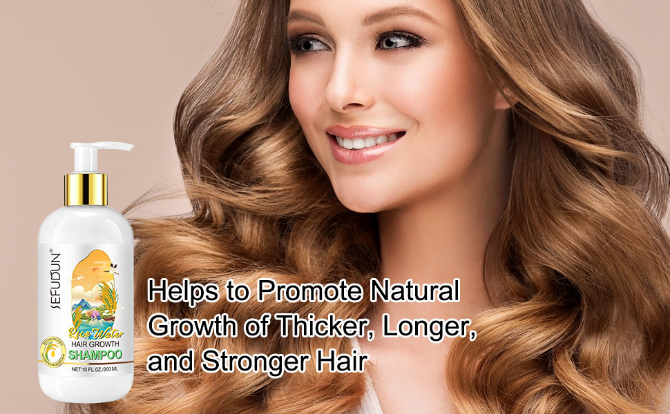 Rice Water Hair Growth Shampoo