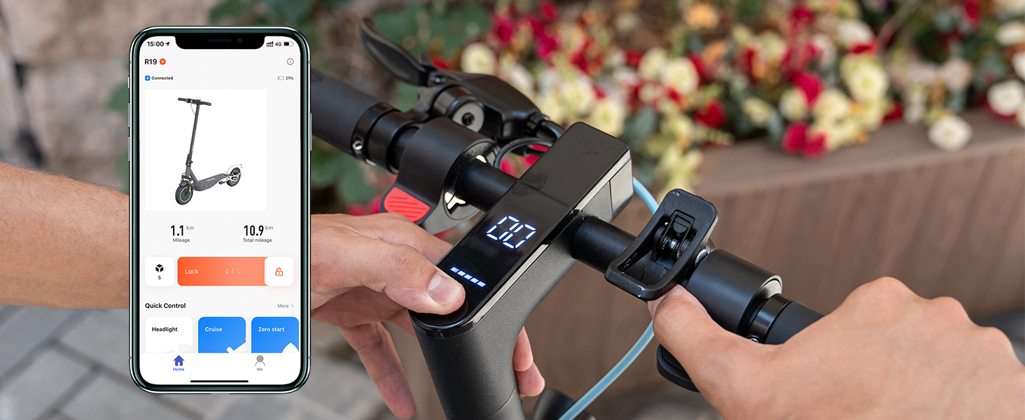 Trottinette électrique R19 pour adultes