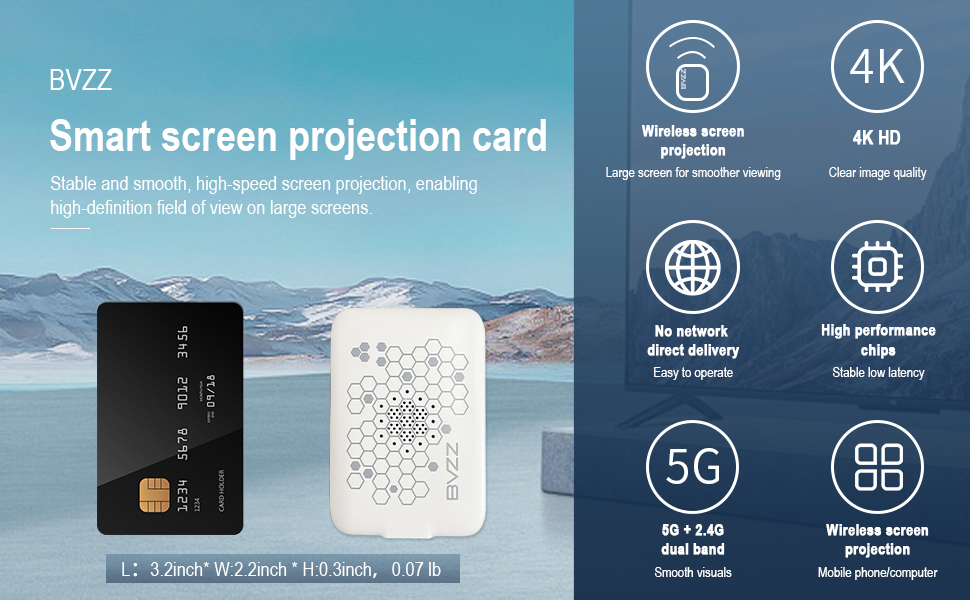 Mini Wireless HDMI Display Dongle