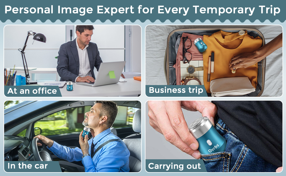 Mini Portable Shaver Portable Travel Razor Mini Electric Razor