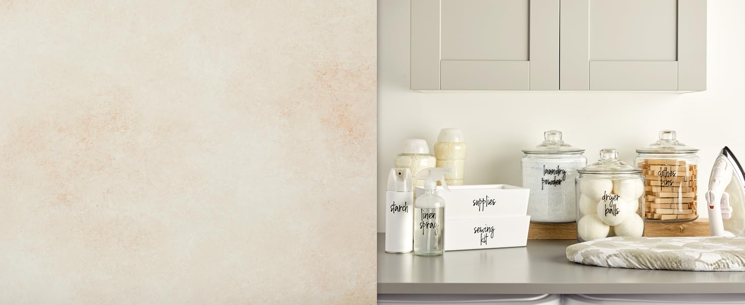 Laundry Stickers for Jars and Containers