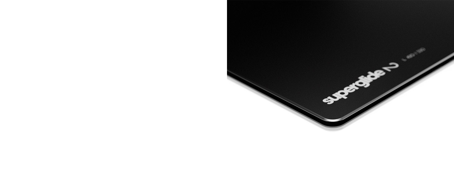 Superglide Glass Mousepad v2_L_Black