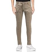 X RAY Men's Slim-Fit Cargo Pants | Cargo Work Pants for Men | Work Pants for Men Construction