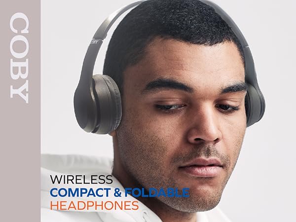 その他 T(3) Amazon.com: Coby Bluetooth Headphones, Rechargeable and Foldable